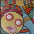 painel com aplique ovelhinha 20x20